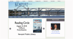 Desktop Screenshot of newportoregon.gov
